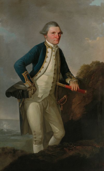 Portrait of Captain James Cook by John Webber